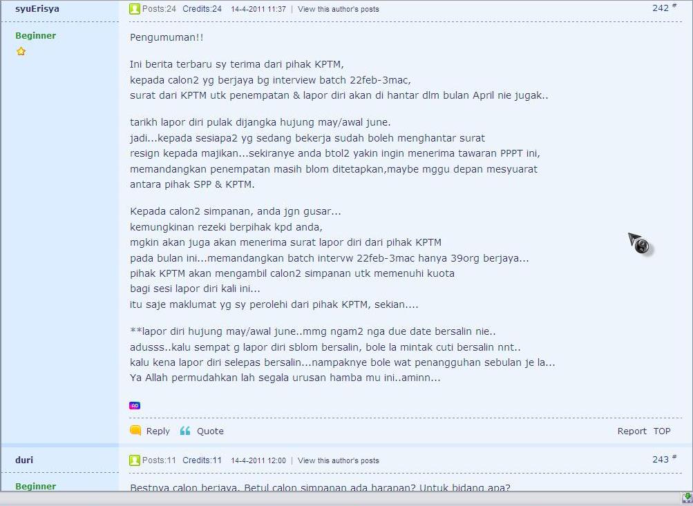 Surat Rasmi Berhenti Kerja Notis 2 Minggu - Rasmi L