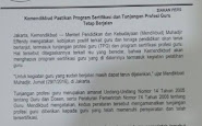 Mendikbud Muhadjir Effendy Pastikan Tidak Menghapus Sertifikasi Guru
Dan Aktivitas Dukungan Profesi Guru