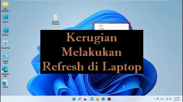 Cara Refresh Laptop
