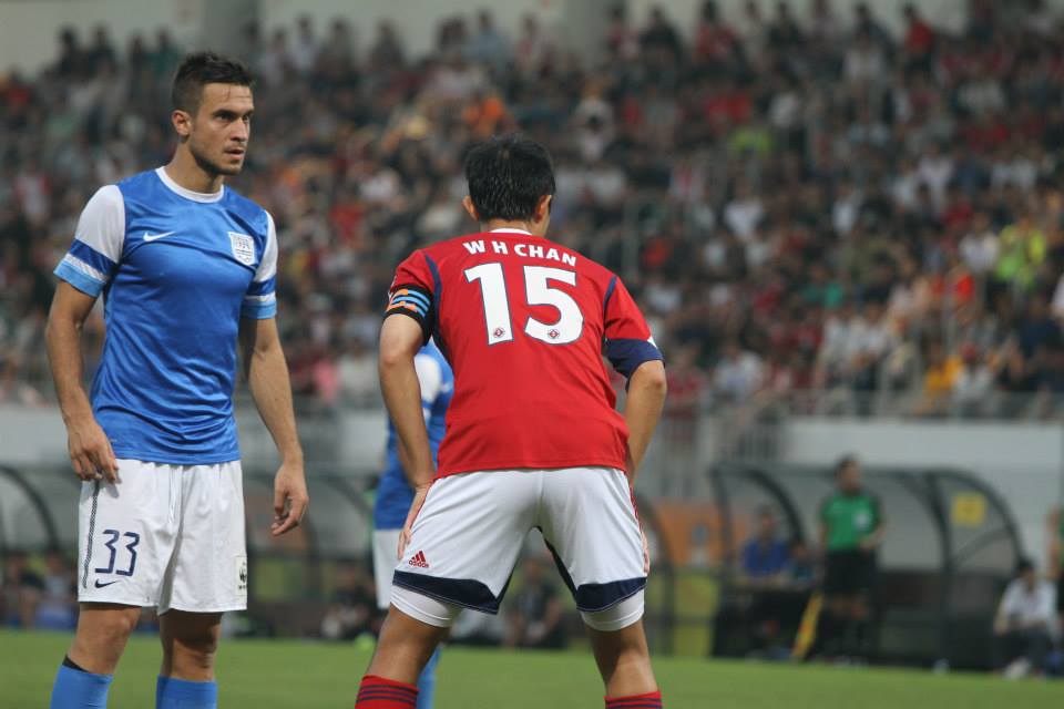 Hong Kong soccer.