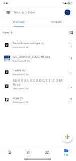 Cara Upload File Ke Google Drive Lewat HP