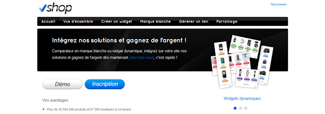 Comparateur en Marque Blanche et Widget Dynamique : des technologies innovantes pour des intégrations pertinentes. Inscrivez-vous vite pour commencer à gagner de l'argent !