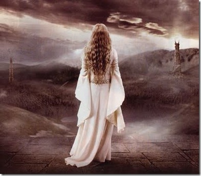 woman walking away