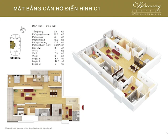 Chung cư Discovery Complex tọa lạc tại số 302 Cầu Giấy