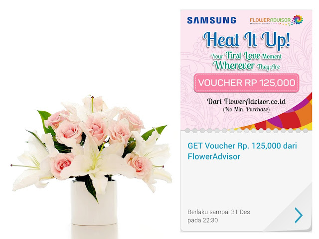 Voucher diskon Rp. 125.000 di Flower Advisor Indonesia