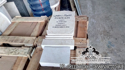 Harga Nisan Patok, Contoh Patok Nisan, Nisan Patok Marmer