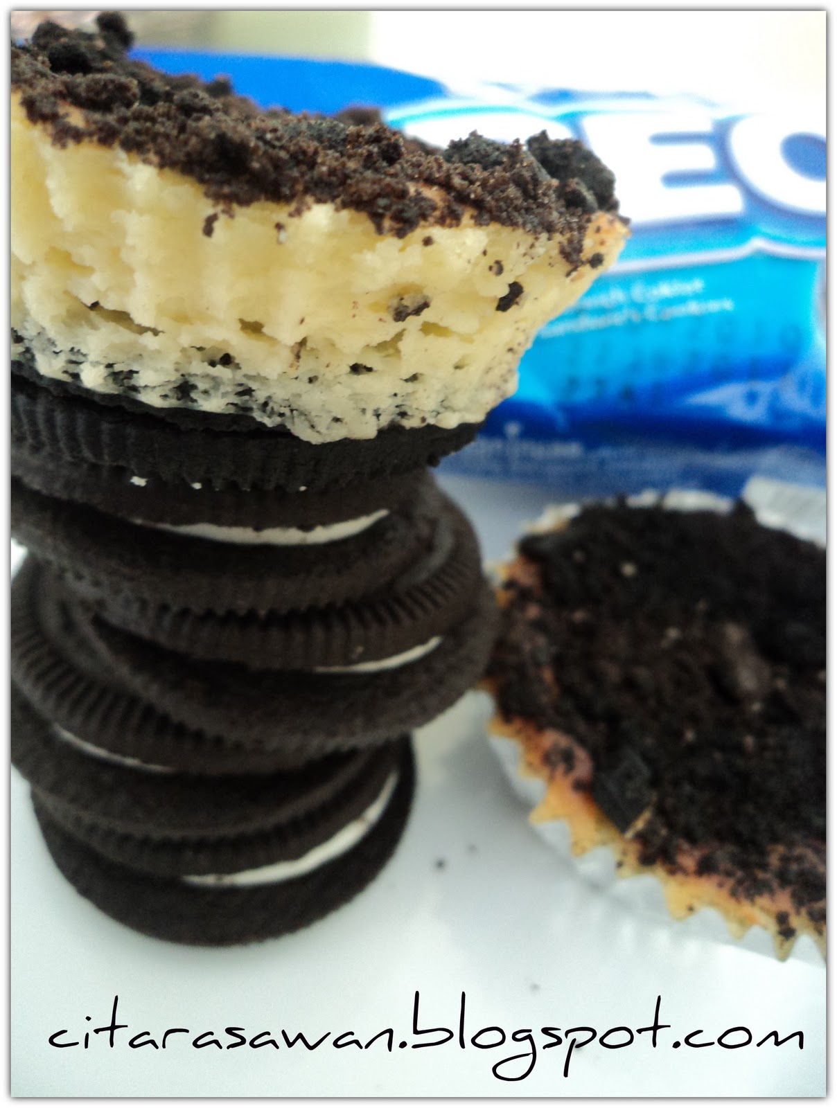 Oreo Cheesecake Cupcake ~ Resepi Terbaik