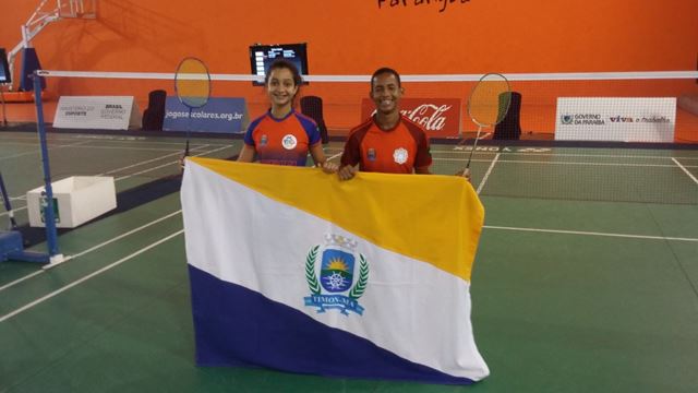 Atletas do Maranhão dão show nos Jogos Escolares da Juventude e conquistam duas medalhas de bronze no badminton