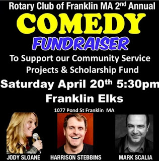 Rotary Club of Franklin MA 2nd Annual Comedy Night Fundraiser