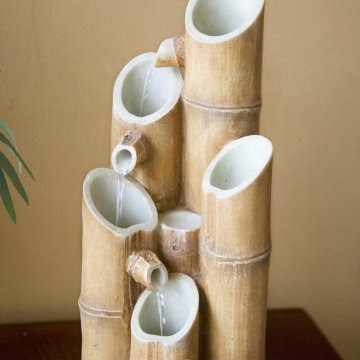 Air Mancur Taman Air Mancur Bambu  Sheba Untuk Hiasan Meja 