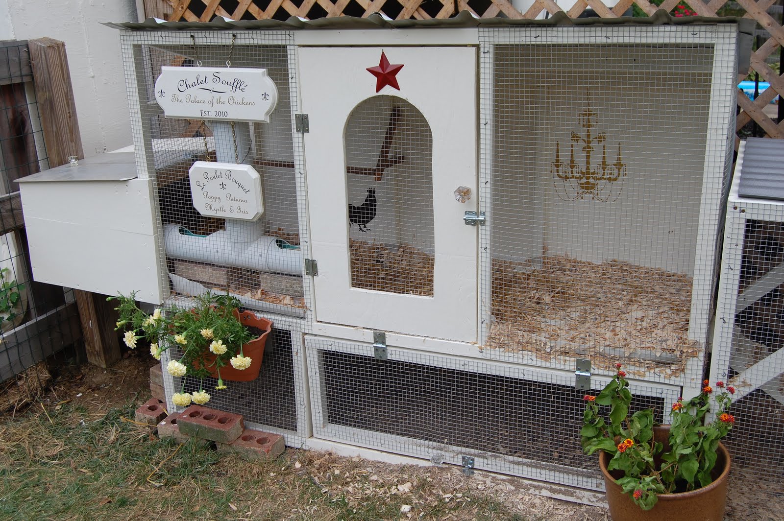 Fancy Chicken Coop