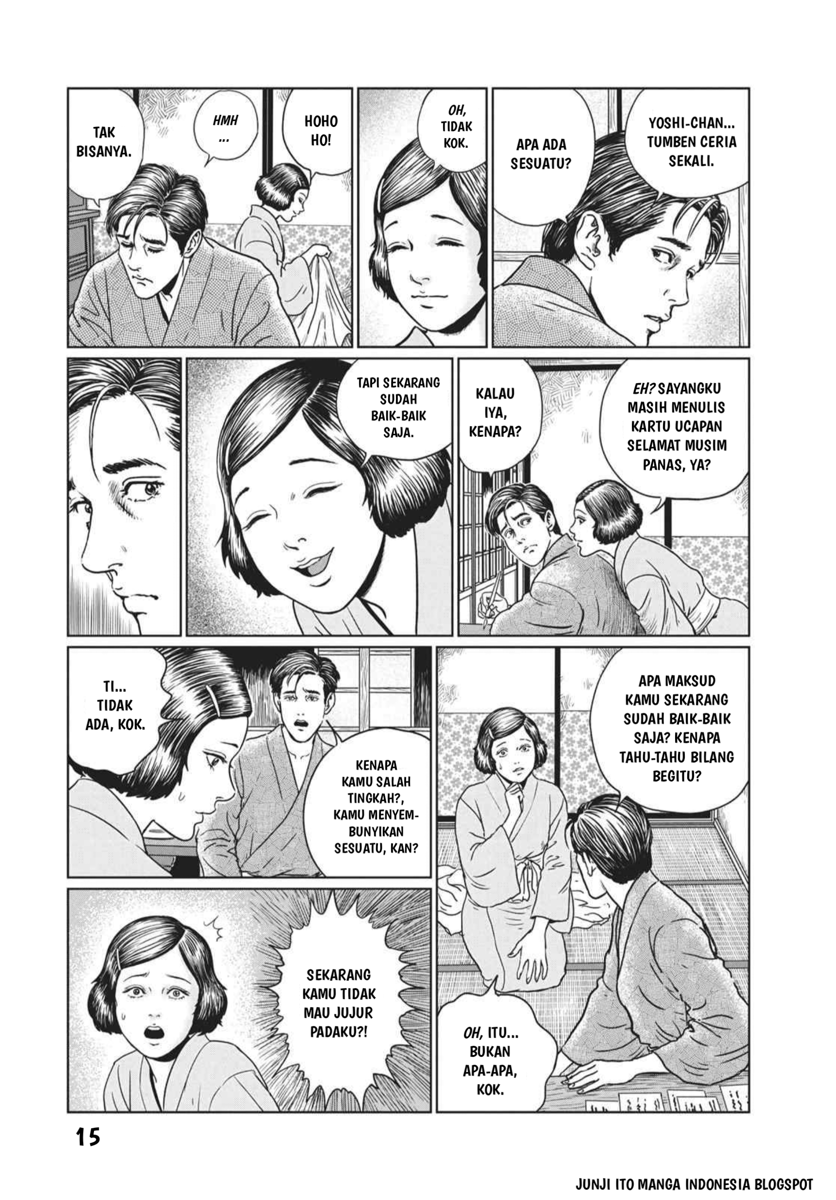 Junji ito manga Indonesia blogspot