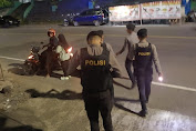 Jaga Kamtibmas, Sat Samapta Polres Enrekang Patroli di Bank BPD