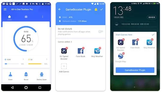 4. Game Booster (Plugin)