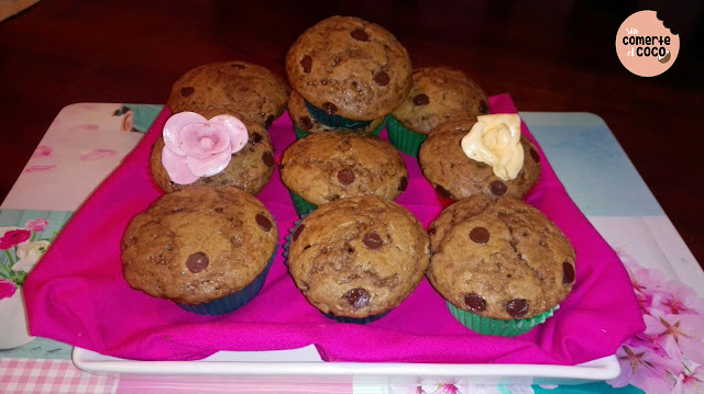 MUFFINS DE CHOCOLATE 