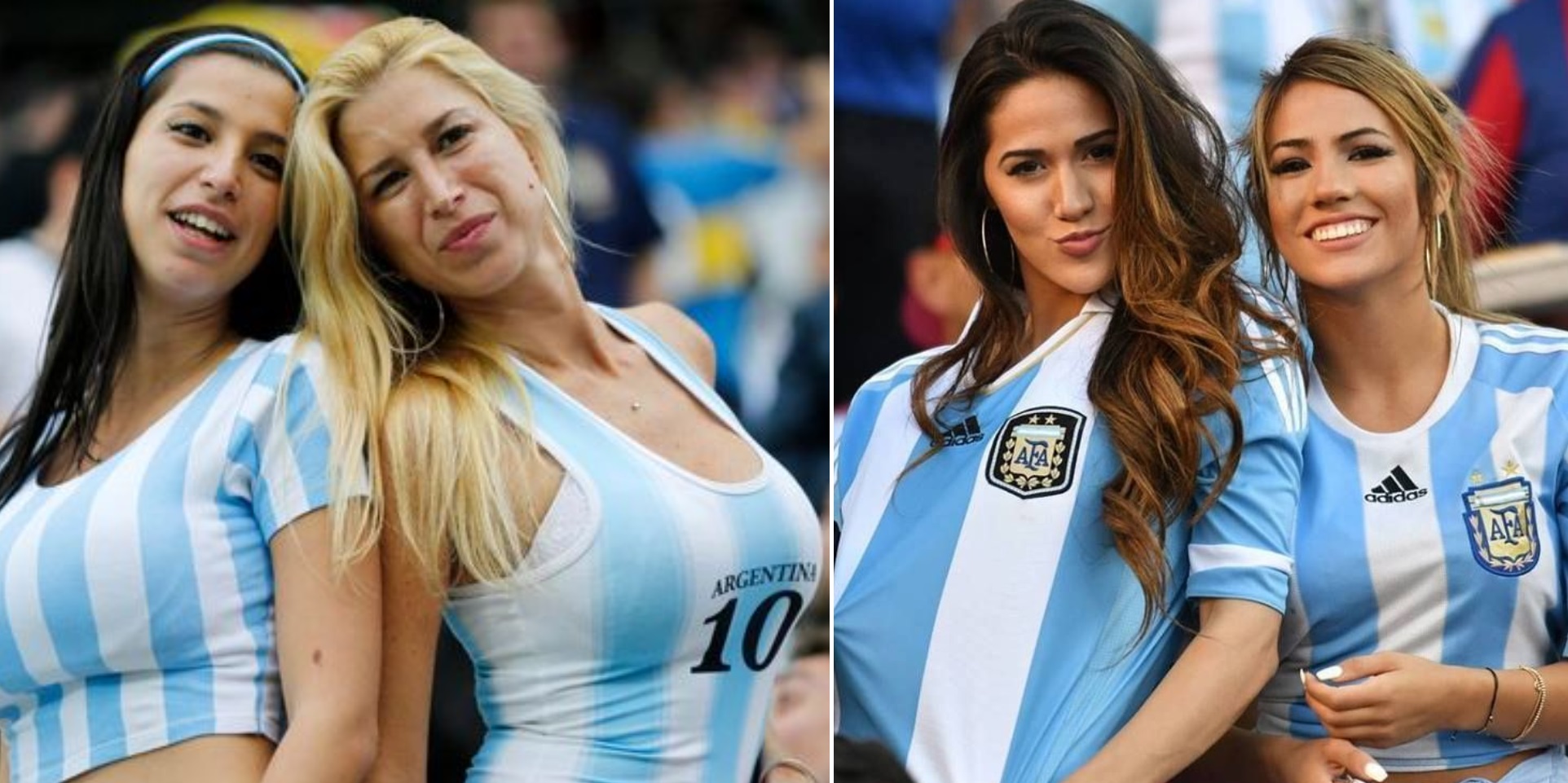 Argentina Female Football Fans Hottest