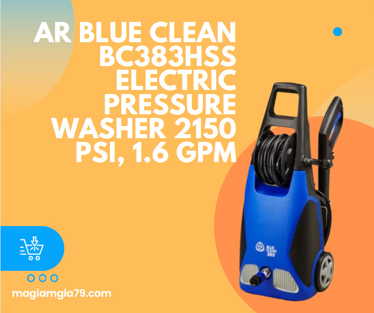 AR Blue Clean BC383HSS Electric Pressure Washer 2150 PSI