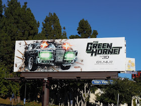 Green Hornet movie billboard