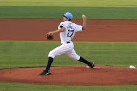 Nick Barnese pitched 6 1/3 strong innings, striking out 5 in the process.  For pictures from the game, click on the photo.