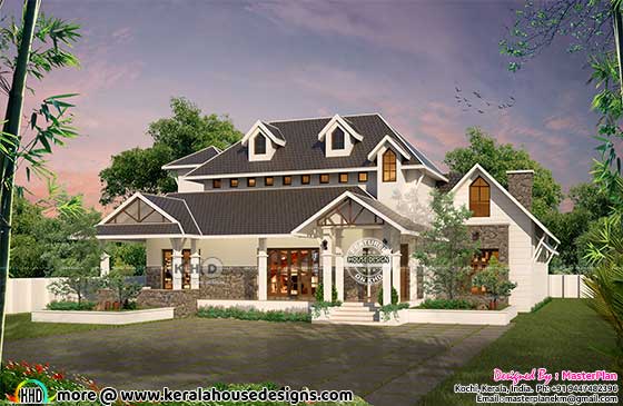 4 Bed room single story Residence