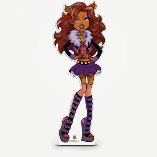 Monster High, Imagenes de Clawdeen Wolf para Imprimir, parte 1