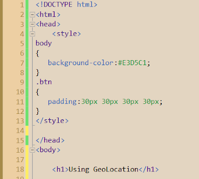 The GeoLocation in HTML5