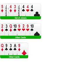 Showing rummy cards table in USA and Canada