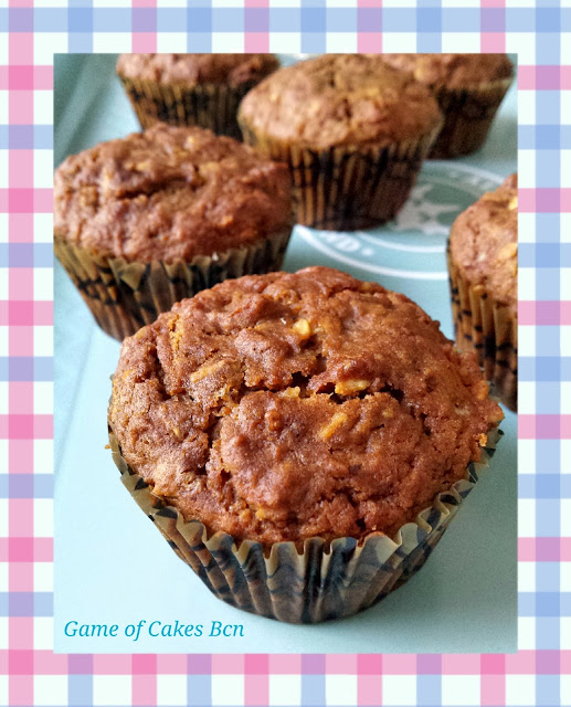 Morning glory muffins, veganos y sin gluten