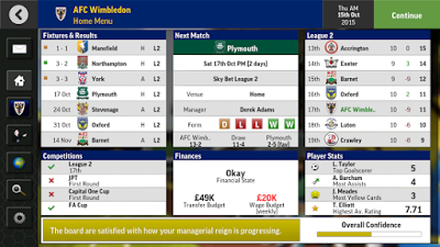 Football Manager Mobile 2016 Apk 2