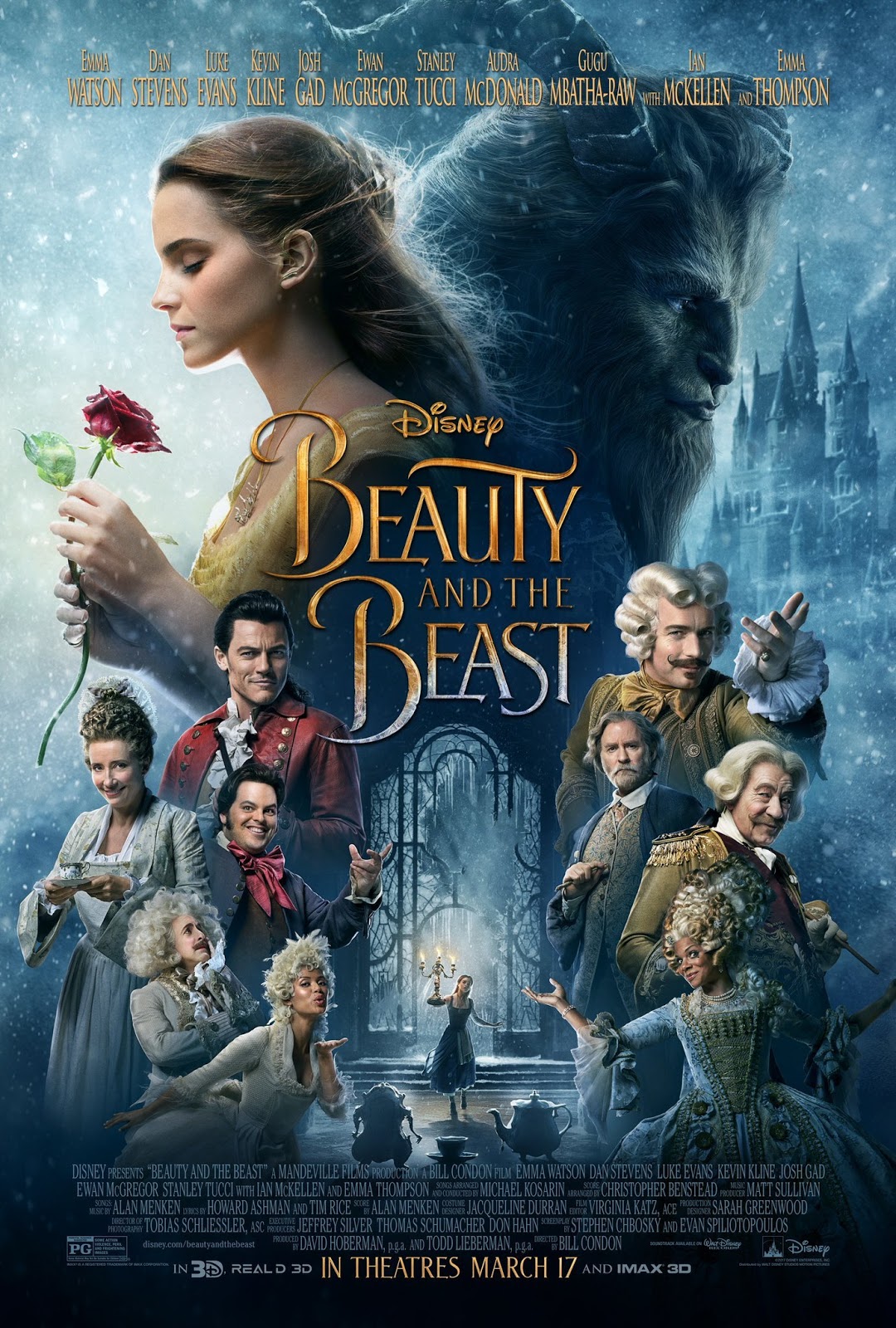 Immagini Della Bella E La Bestia - Immagini della Bella e la Bestia clipart dei personaggi Disney