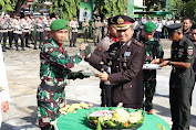 Kapolres Bulukumba Hadiri Upacara HUT TNI Ke -77 