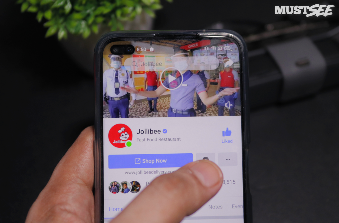 Order Jollibee Online Facebook Messenger