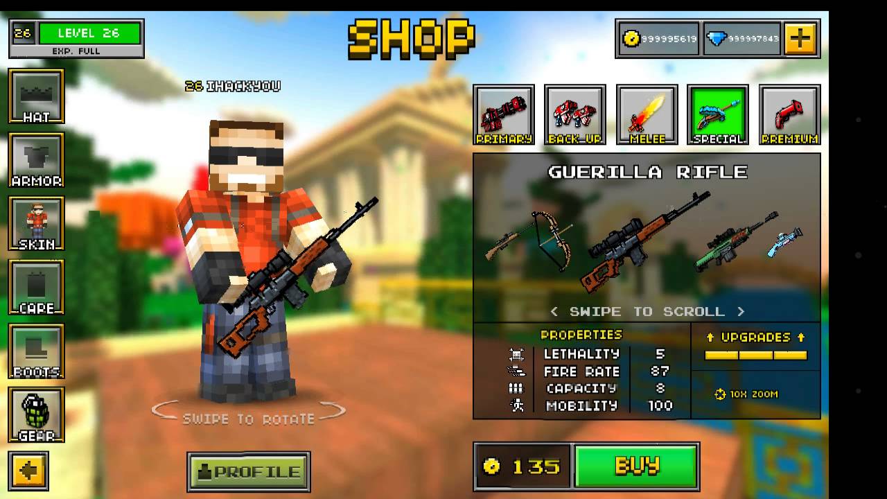 Pixel Gun 3D (Pocket Edition) V10.4.0 Mod Apk + Data 