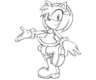 Sonic Coloring Pages