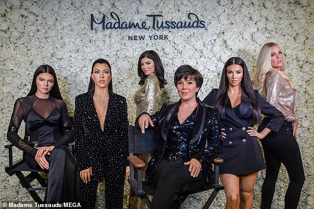 Kardashians ReUnite In Wax Form For Rare Madame Tussauds Display.