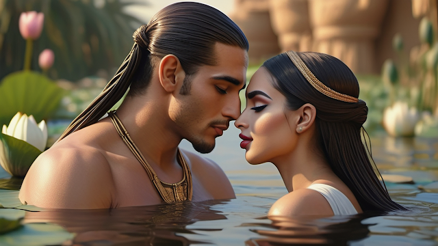 Egyptian couple image