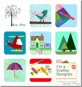 Quiet Play Paper Pieced Patterns