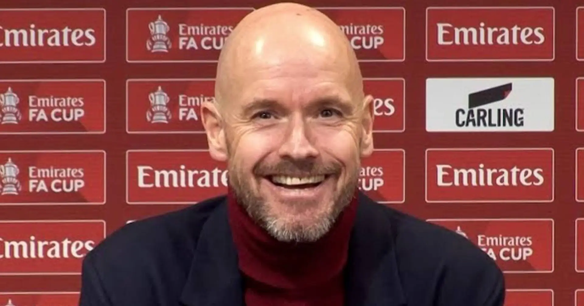 Ten Hag: 'Once again.. this team hates losing eh!'