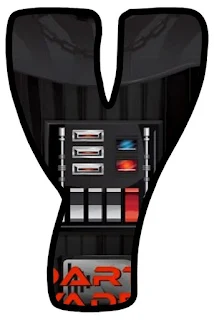 Darth Vader Abc. Abecedario de Darth Vader.