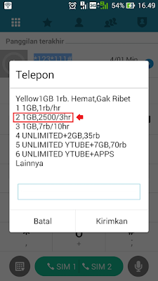  pada kesempatan kali ini daku mau bagikan info mengenai paket yellow Indosat yang mu Paket Internet Indosat Murah 1GB Hanya Rp2.500 Yellow