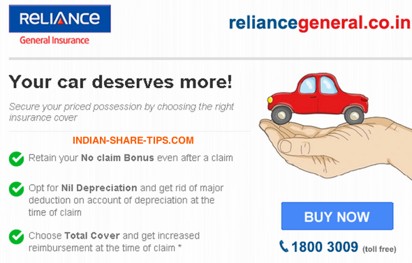 Reliance General Insurance Toll Free Number | Indian Stock ...