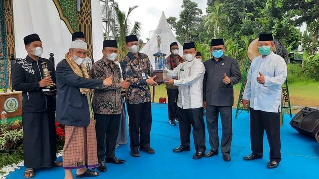 Resmi Ditutup, Kecamatan Sawangan Juarai MTQ Ke XXII Tahun 2021