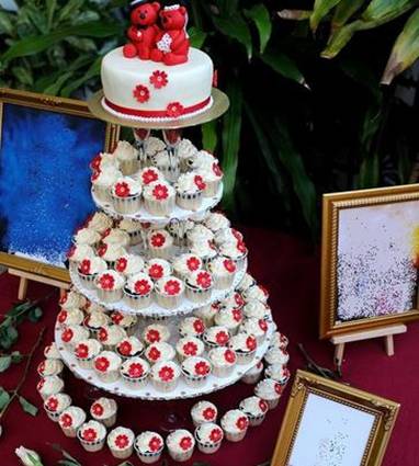 sample wedding cake I love cupcakes so much wedding cakes sampleorange and