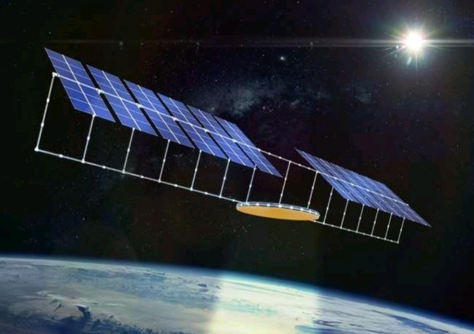 Solar Panel in Space