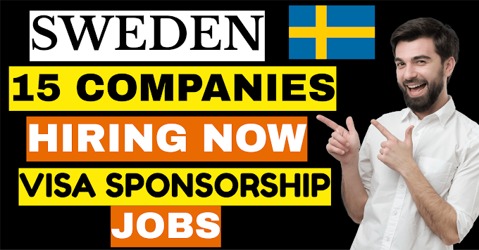 Top 15 Companies Providing Visa Sponsorship Jobs in Sweden 
