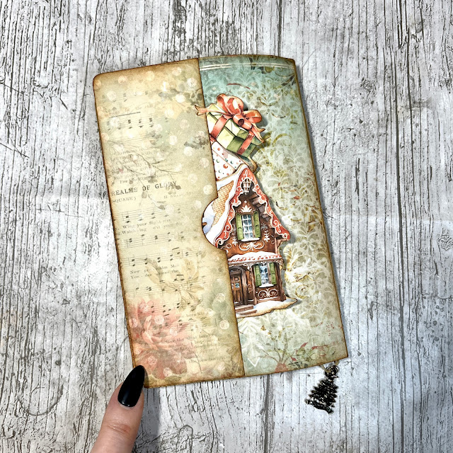 Notebook With Hidden Charms #christmascraftoff2023