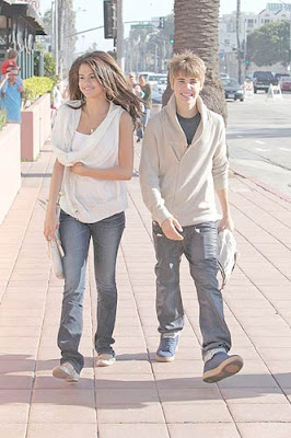 Justin Bieber and Selena Gomez