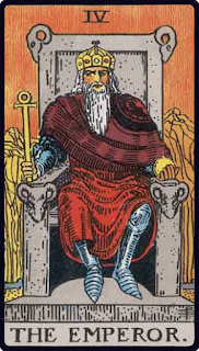 IV - The Emperor - Tarot Card from the Rider-Waite Deck