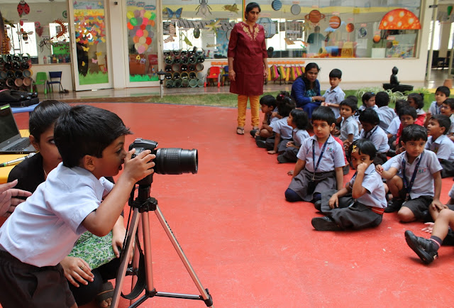 Trio Tots had organized a fun and educative photography session for their kids 