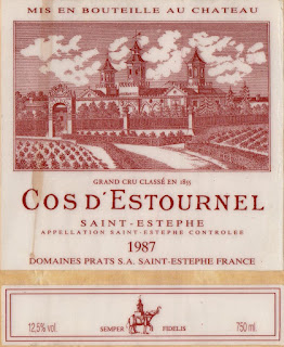 Chateau Cos d'Estournel1987’